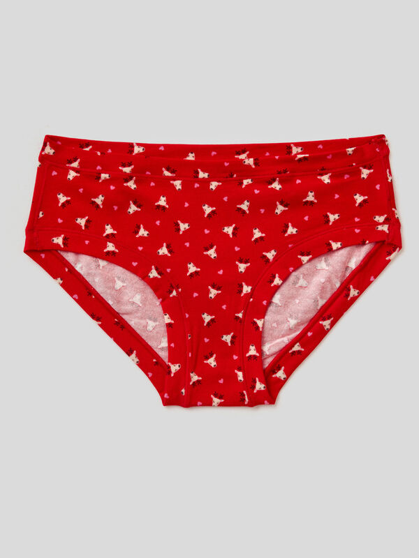 Tootsie Roll Thong Small Candy Pantie White Red Lady Classic Logo