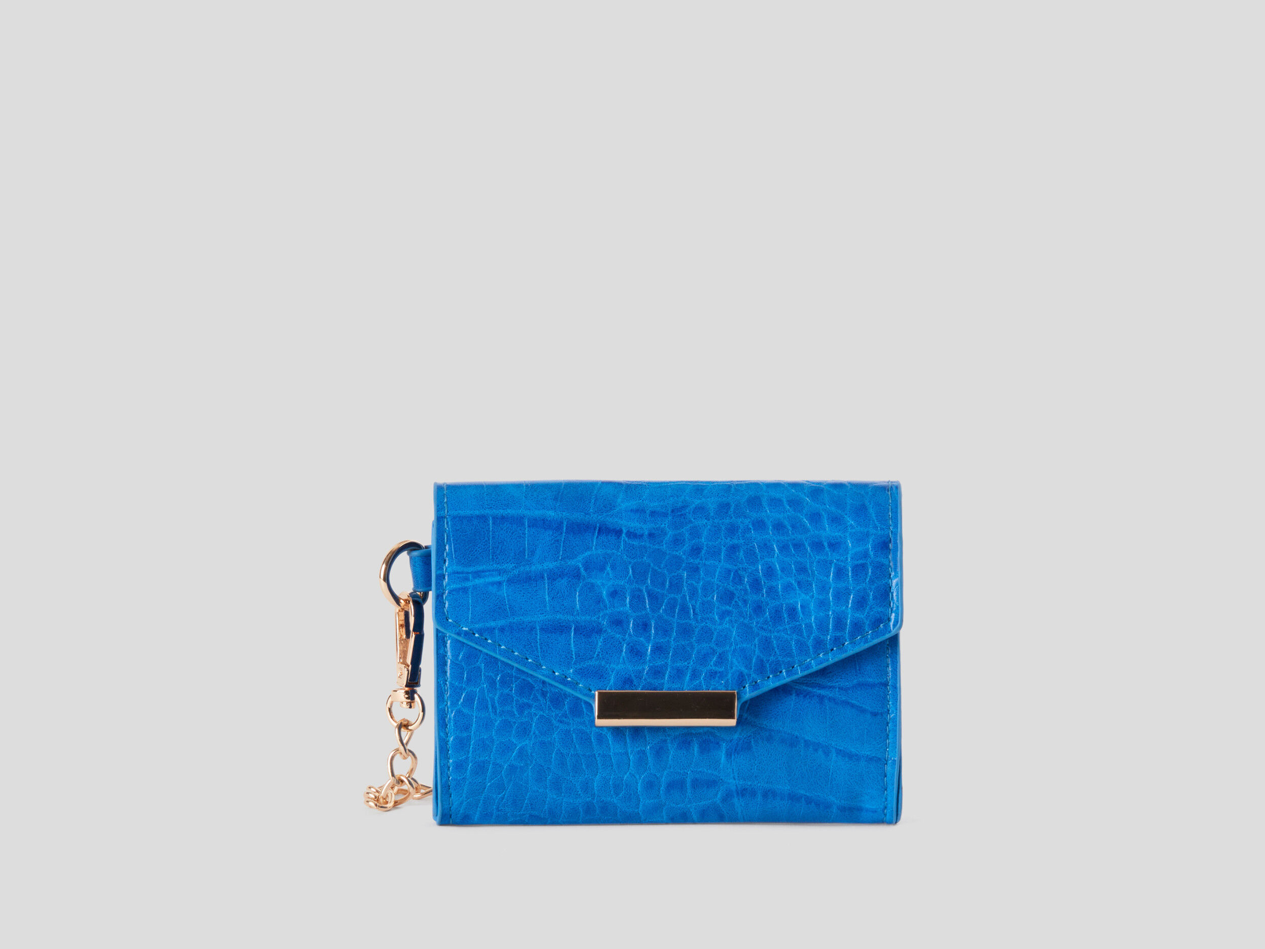 Buy Glossy Vegan Leather Structured Square Crocodile Print Medium Satchel Purse  Tote Handbag (Crocodile Print - Light-Blue) at Amazon.in