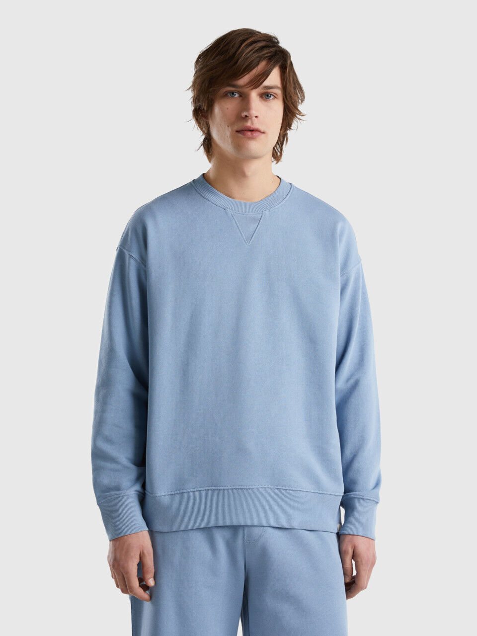 Sudadera Hombre Sin Capucha Colecci n 2024 Benetton
