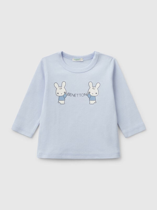 Long sleeve cotton t-shirt New Born (0-18 months)