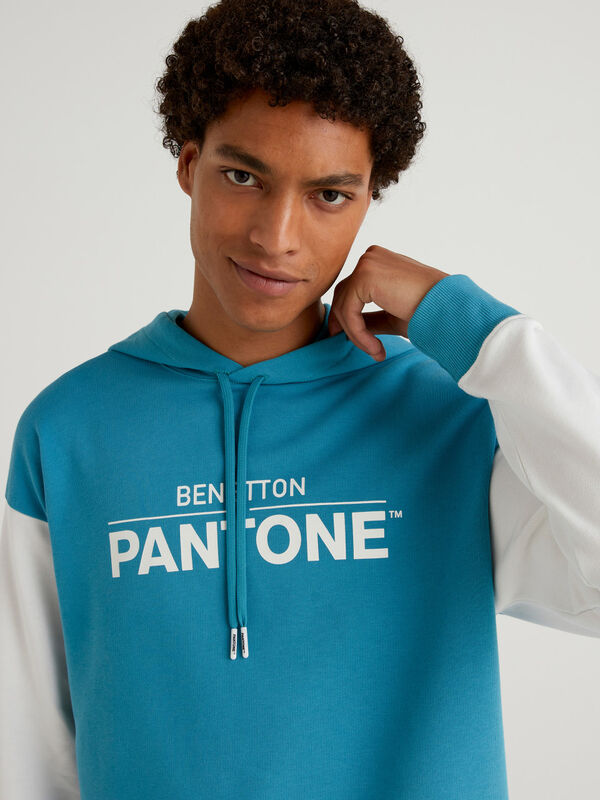 BenettonxPantone™ light blue sweatshirt Men