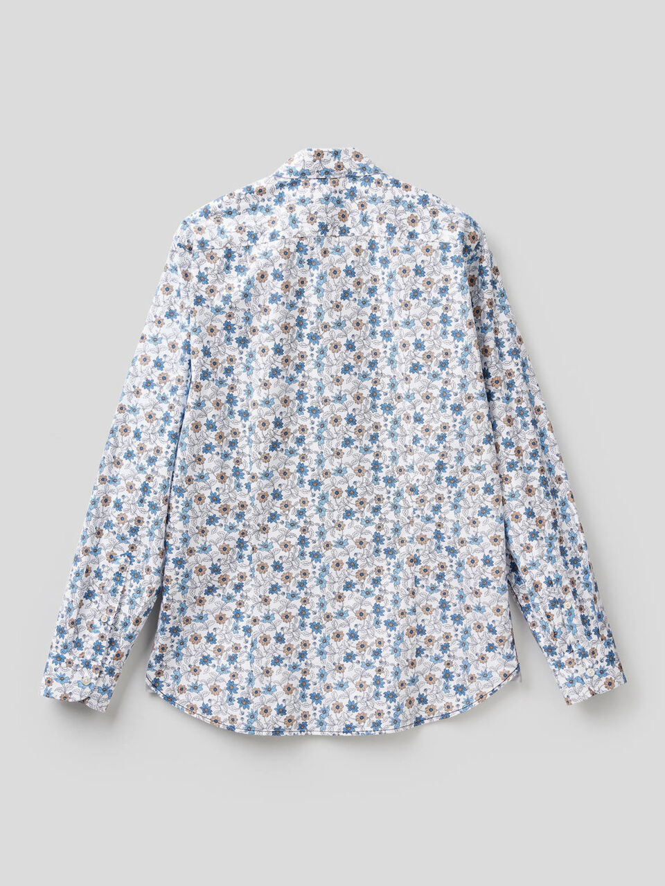 Slim fit printed shirt image number 2
