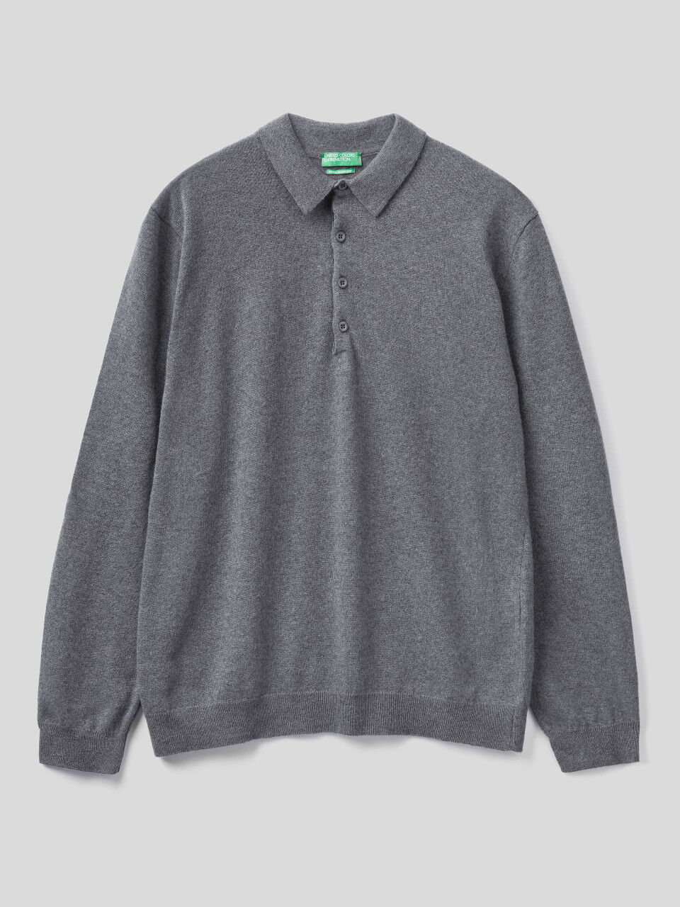 Polos manga best sale larga benetton