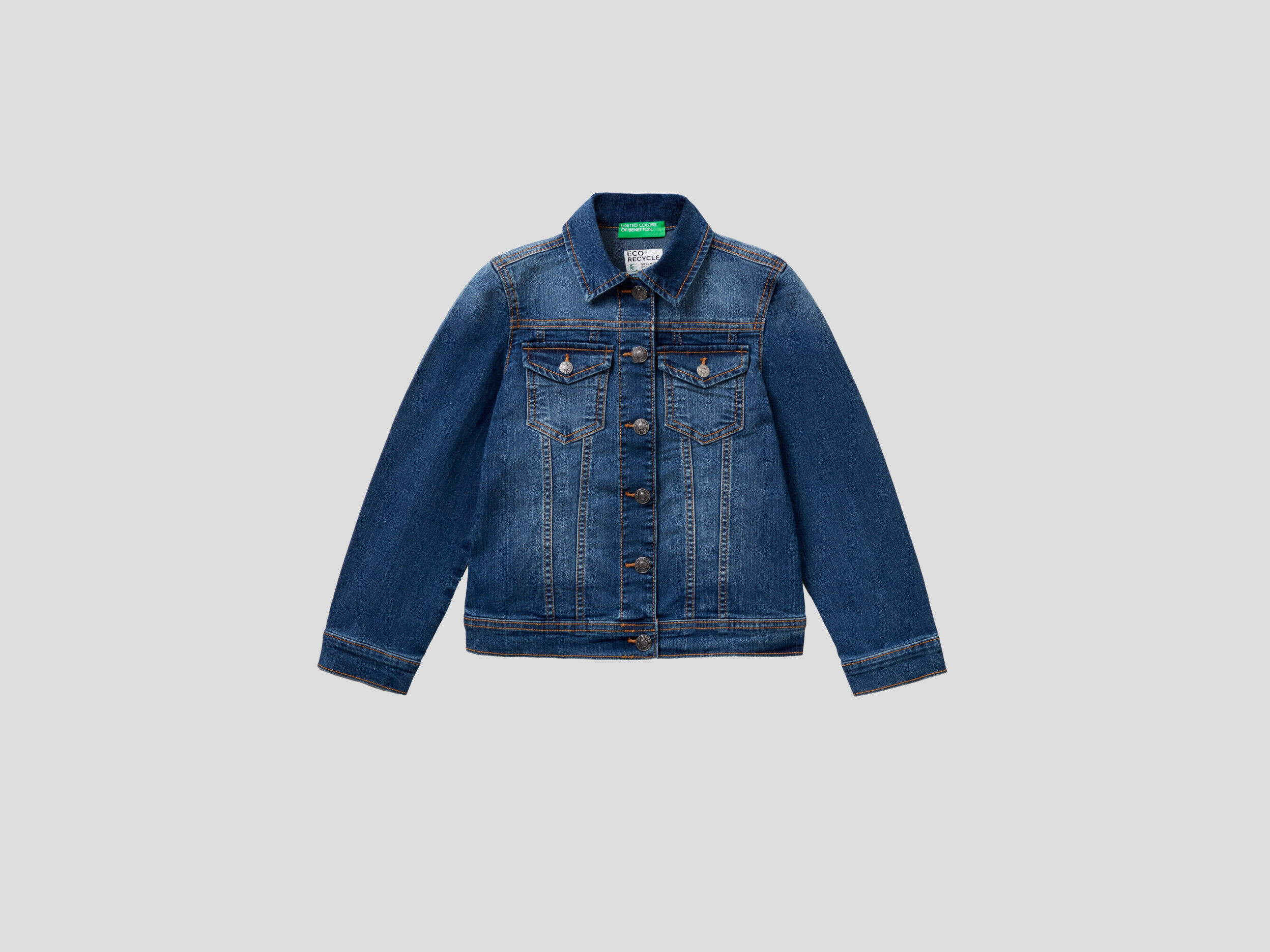 Benetton giubbino jeans cheap