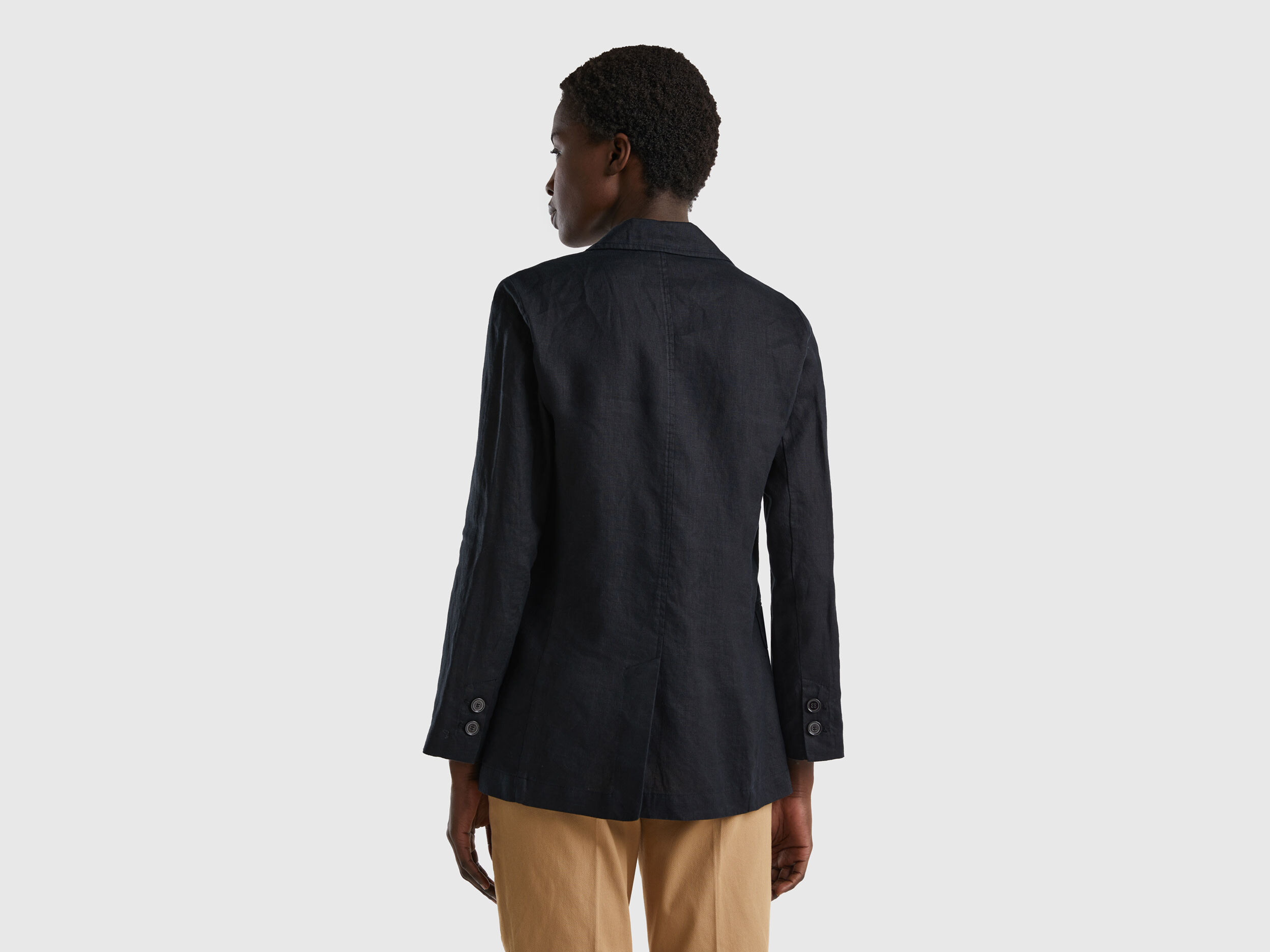 Pure linen new arrivals blazer