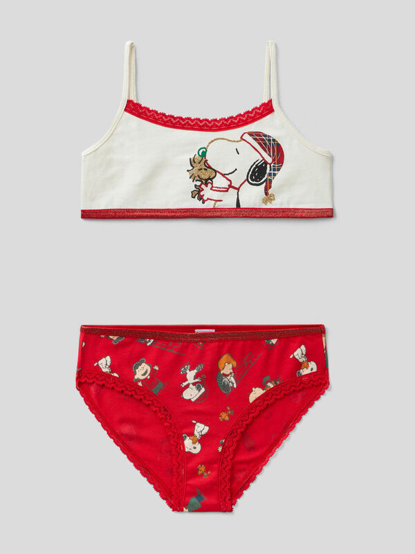 Peanuts underwear and bra set Junior Girl
