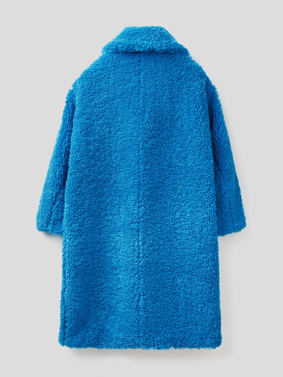 Long coat in synthetic fur image number 2