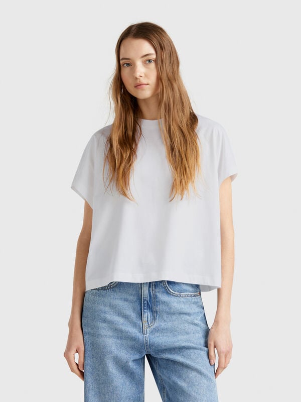 Camiseta con mangas de kimono Mujer