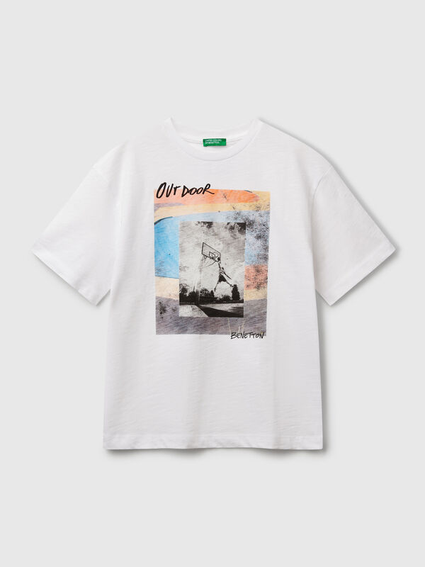 Camiseta con estampado fotográfico Niño