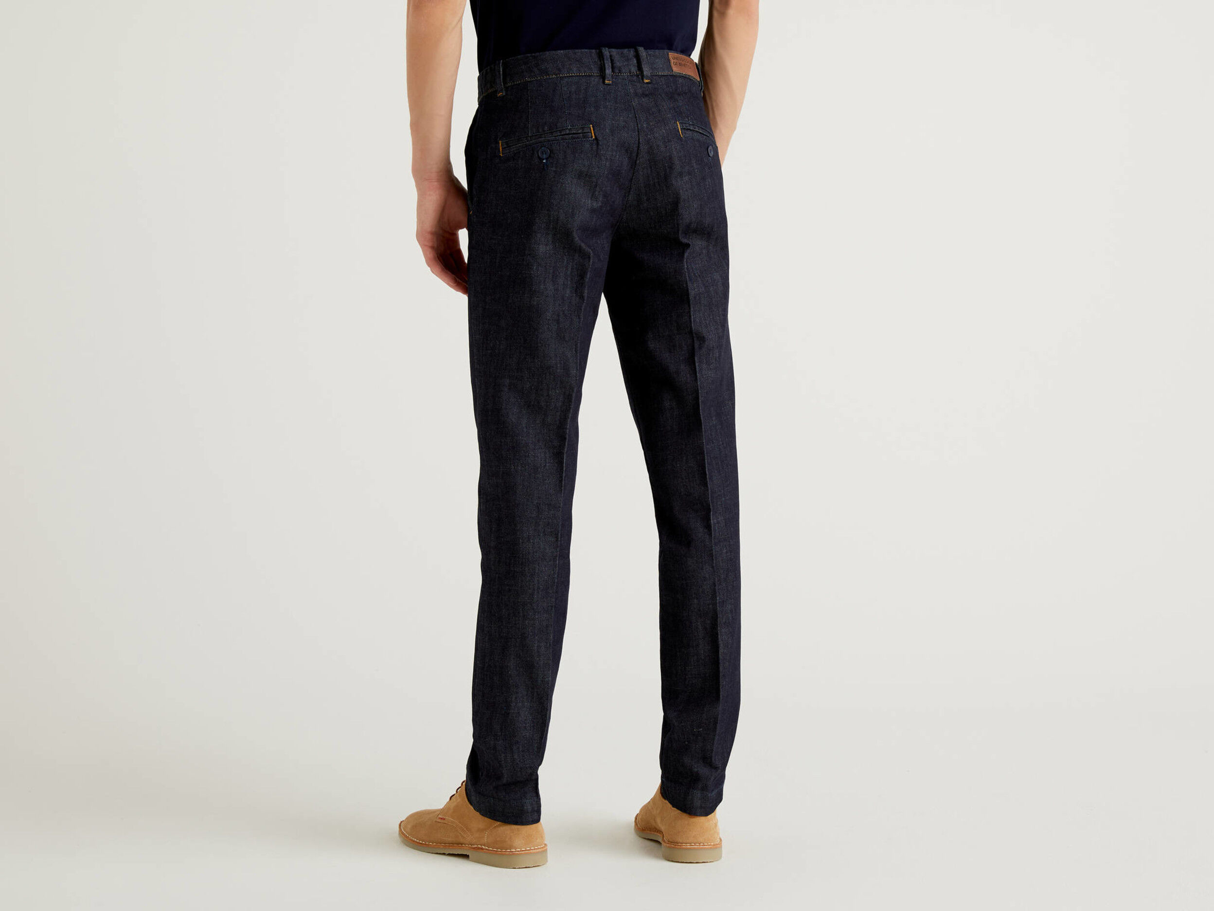 denim chinos