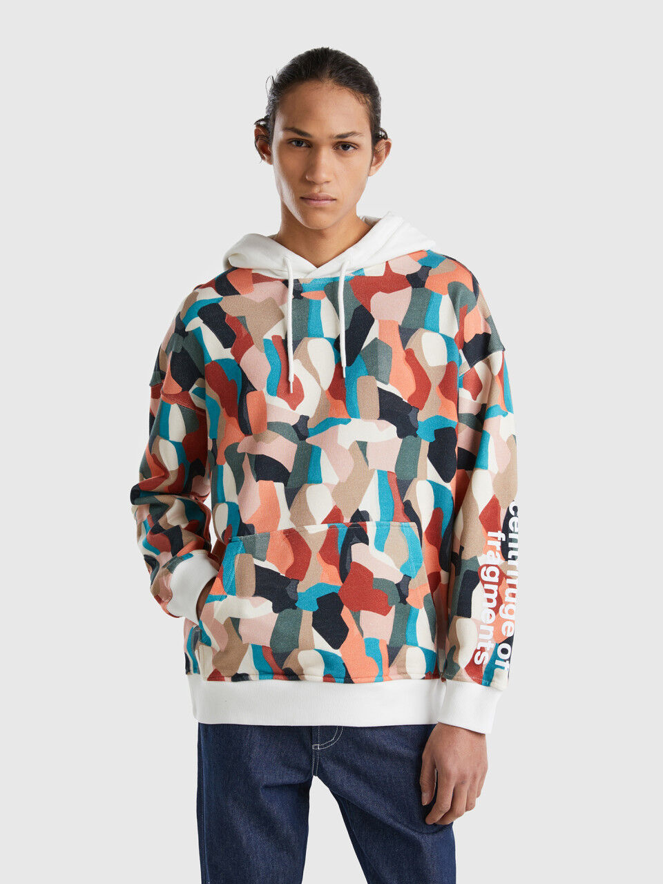 Mens multi colored hoodie new arrivals