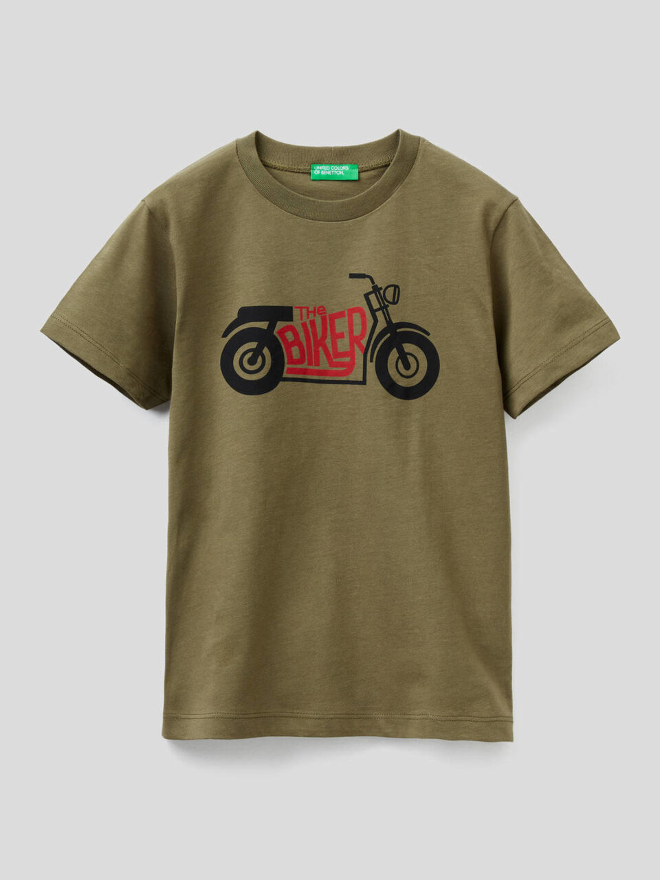 Short sleeve t-shirt in organic cotton image number 1
