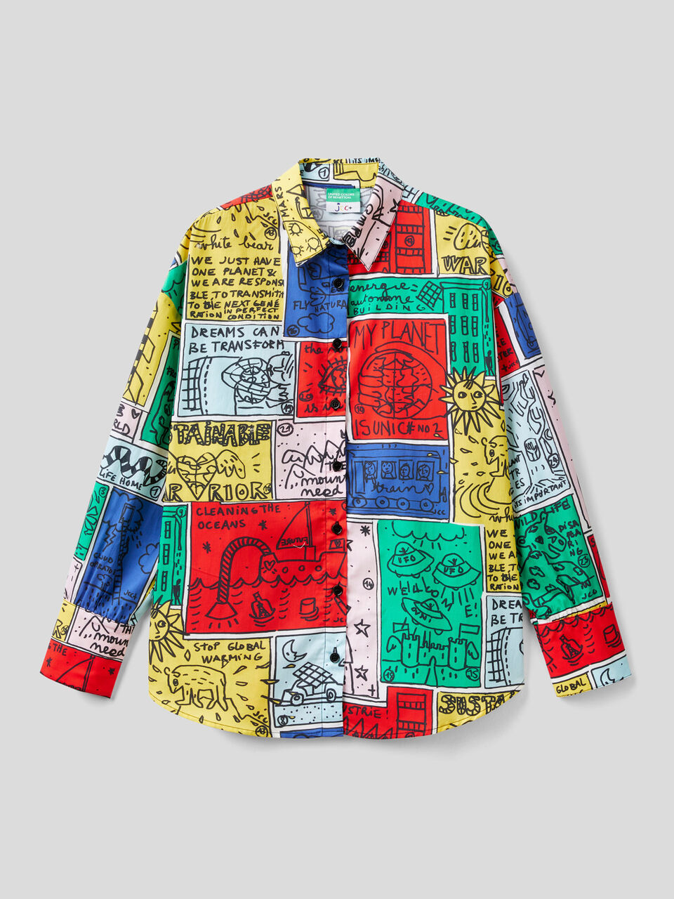 Camisa de patchwork JCCxUCB image number 1