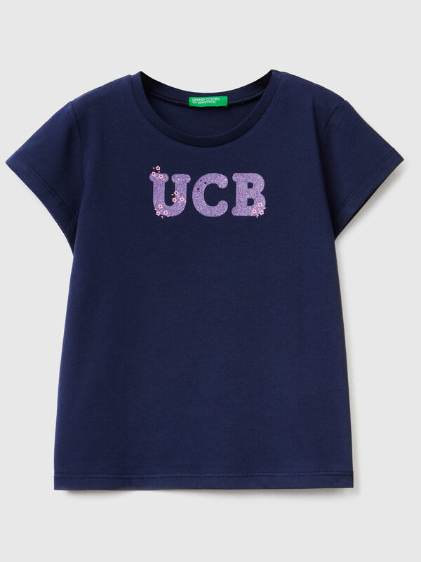Organic cotton t-shirt with print Junior Girl