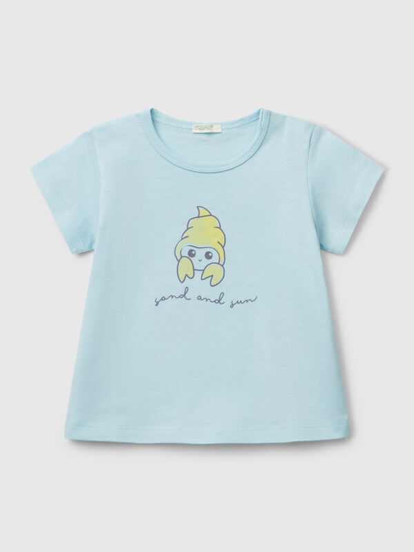 Camiseta manga corta con estampado Recién nacidos