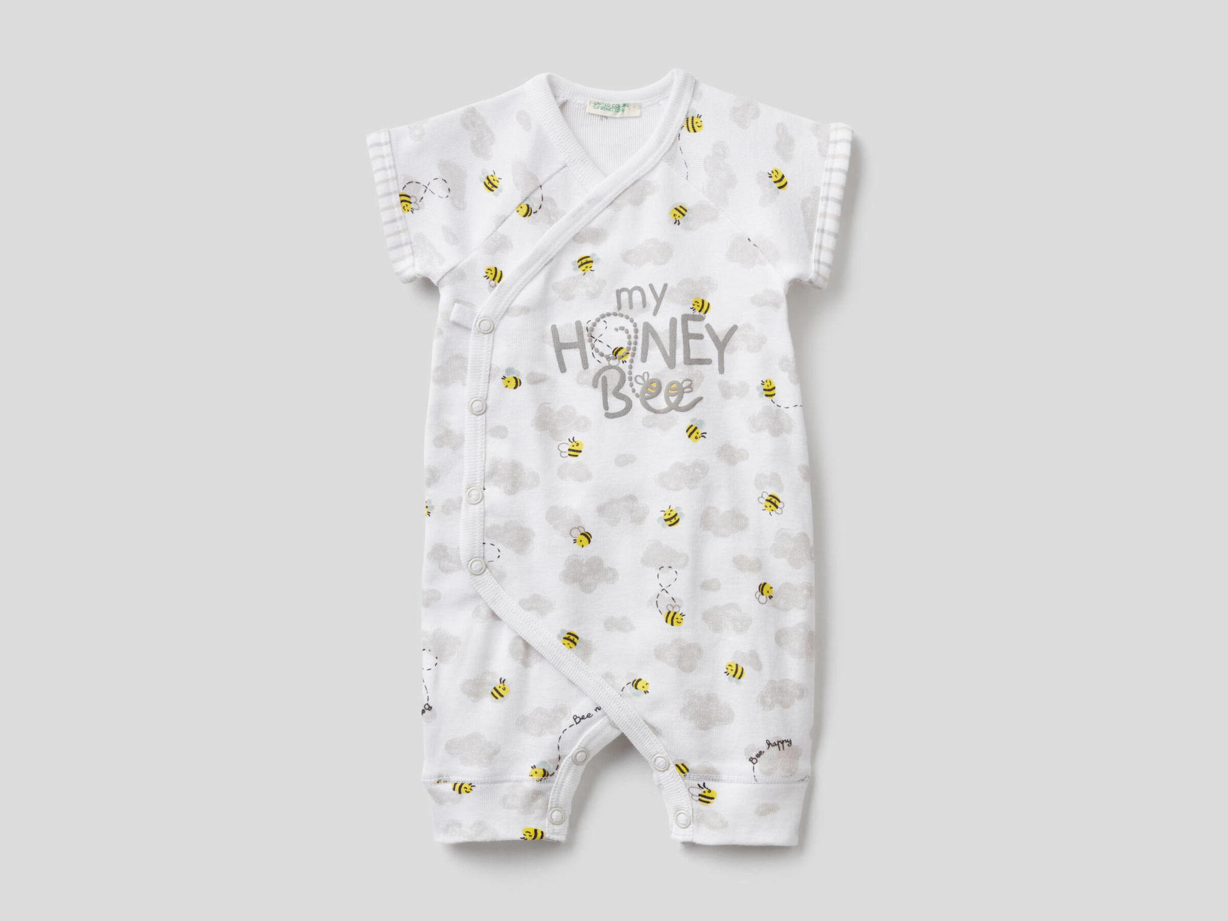 Short onesie in organic cotton image number null