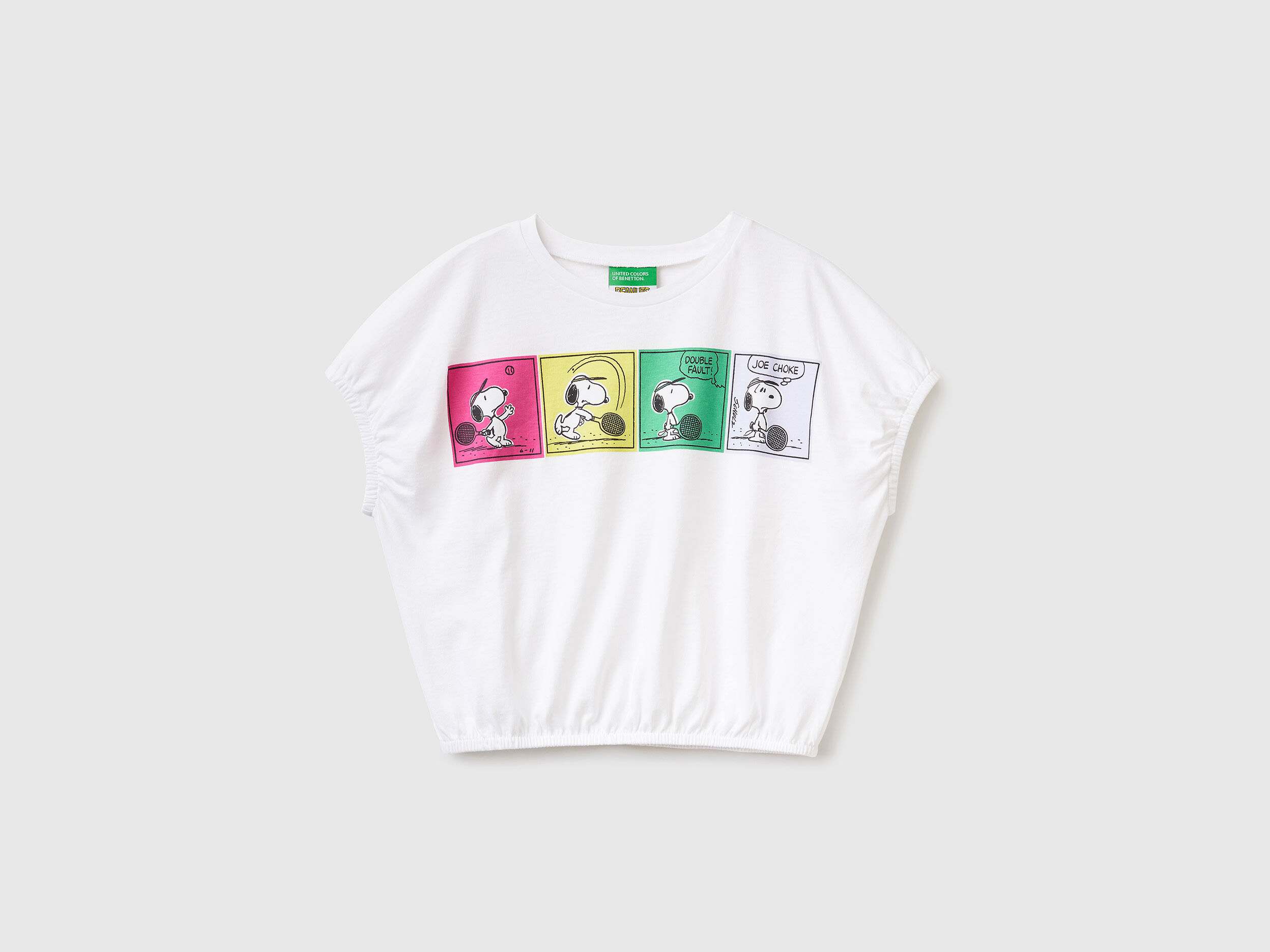 Benetton snoopy online t shirt