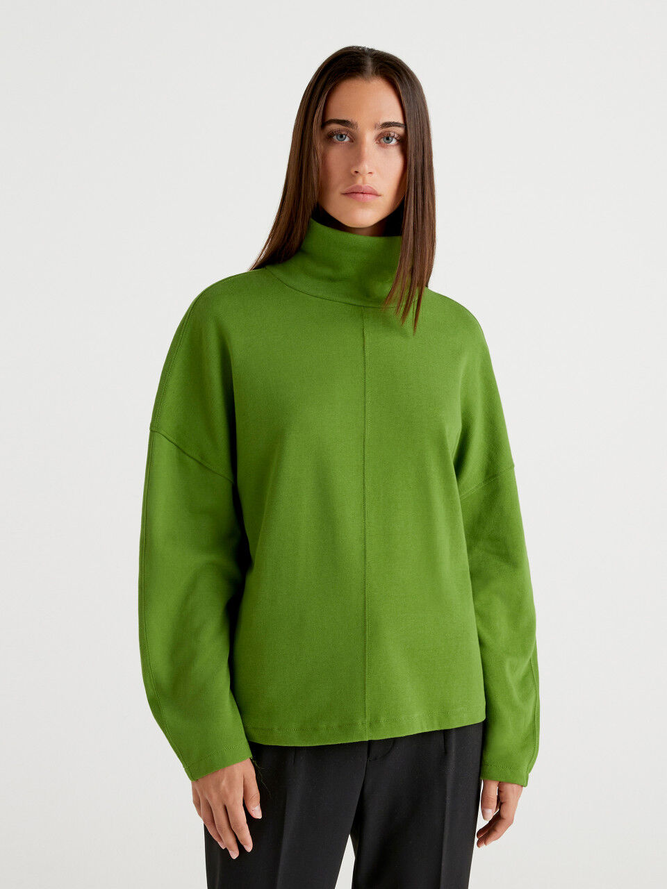 Sudadera con cremallera shop sin capucha mujer