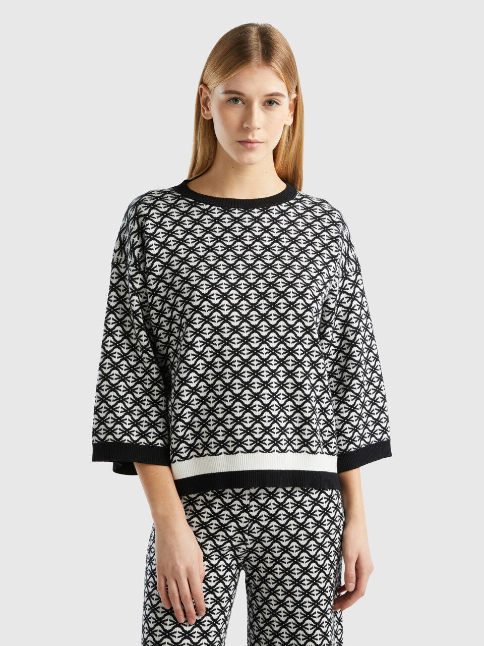 Monogram sweater sale women's