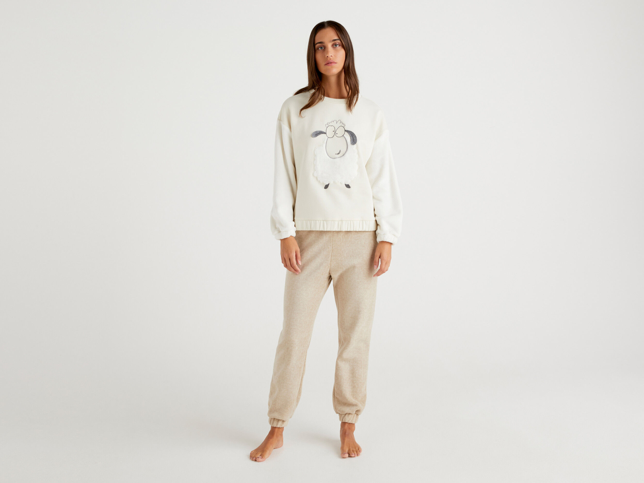 Benetton store sheep jumper