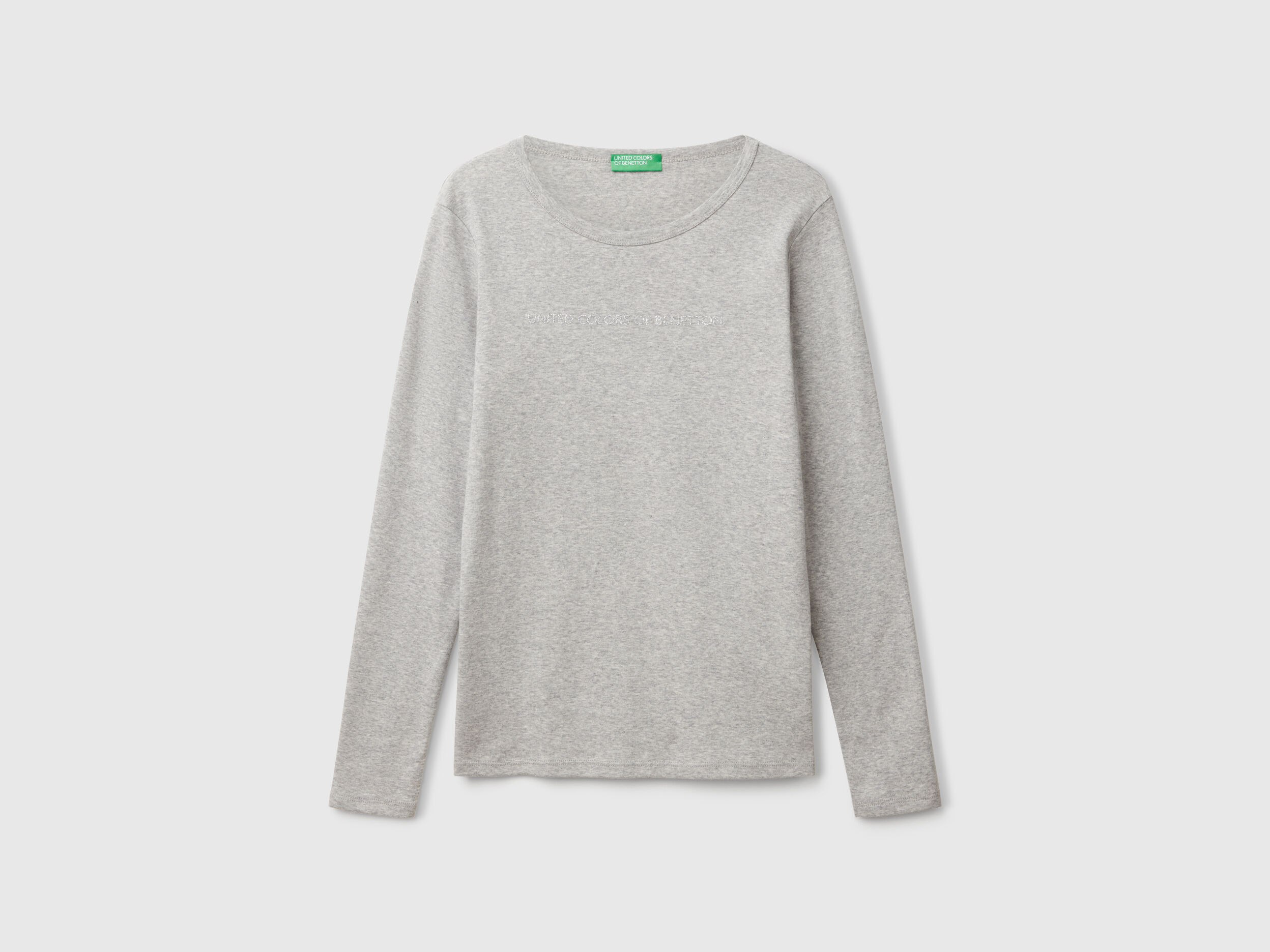 激安ブランド cotton 100% blue Dark long Gray Light - t-shirt sleeve Clothing