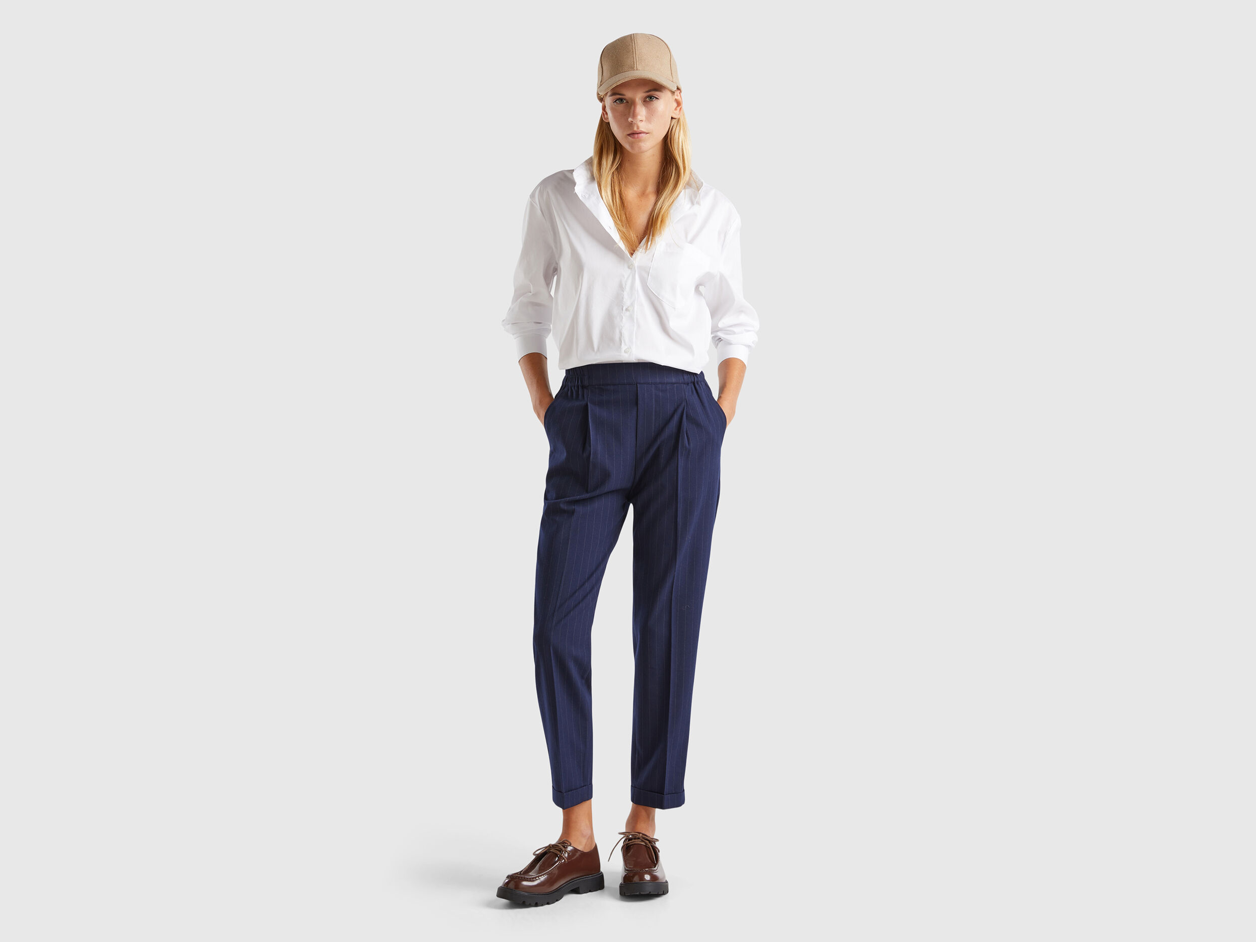 Pantalon benetton femme 2019 shop