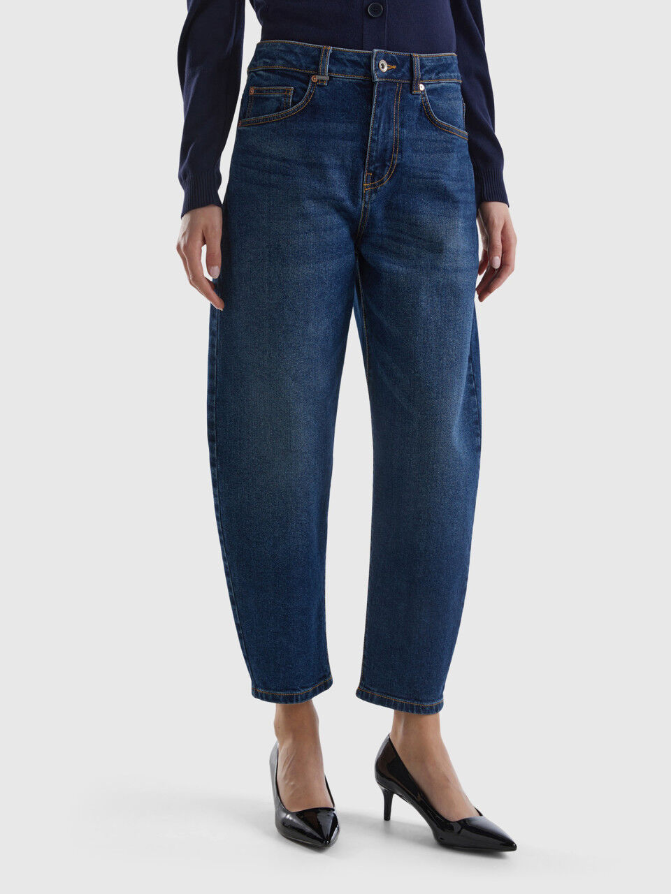 Jeans donna sales benetton