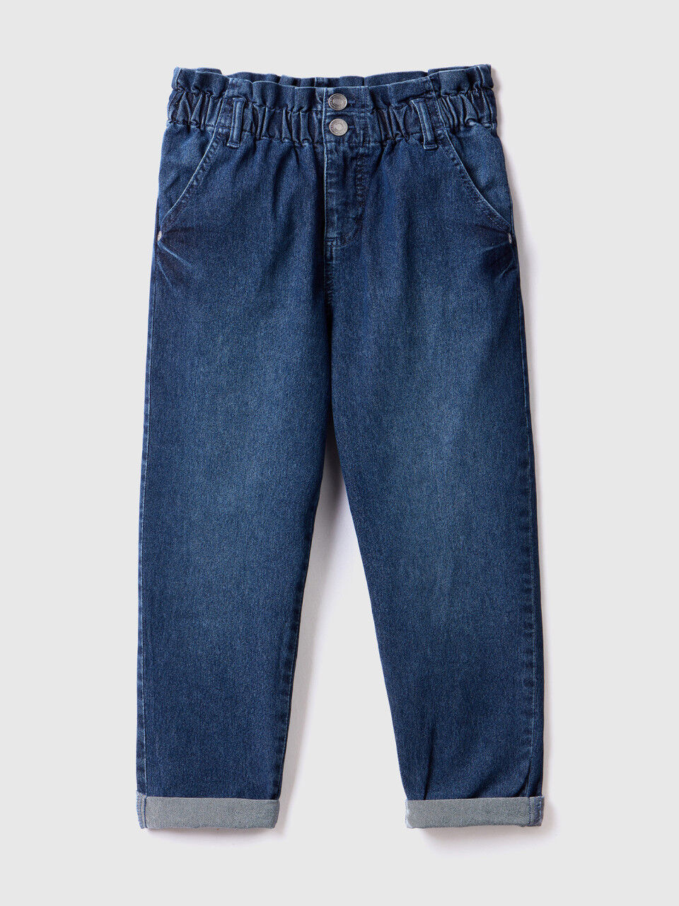 Peto vaquero shop niña benetton