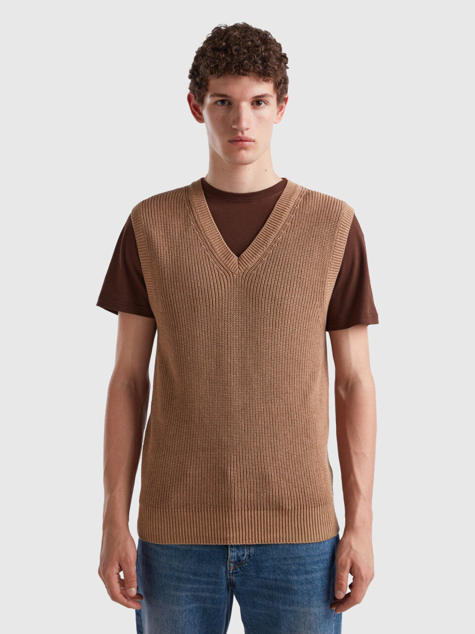 Men short sleeve 2025 sweater