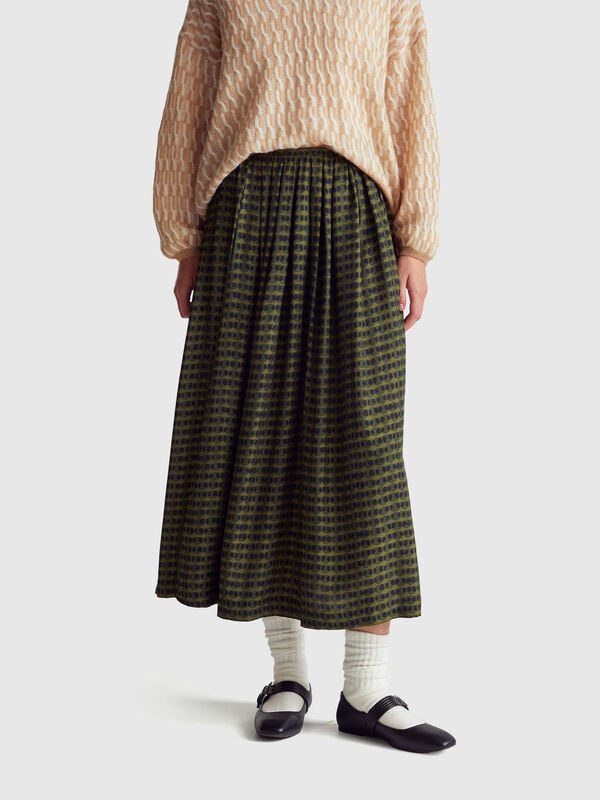 Skirt with graphic print Women