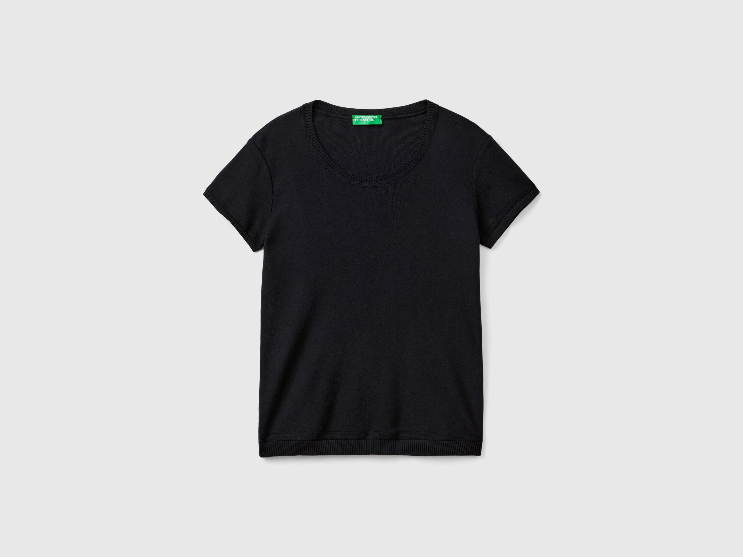 Short sleeve sweater black store