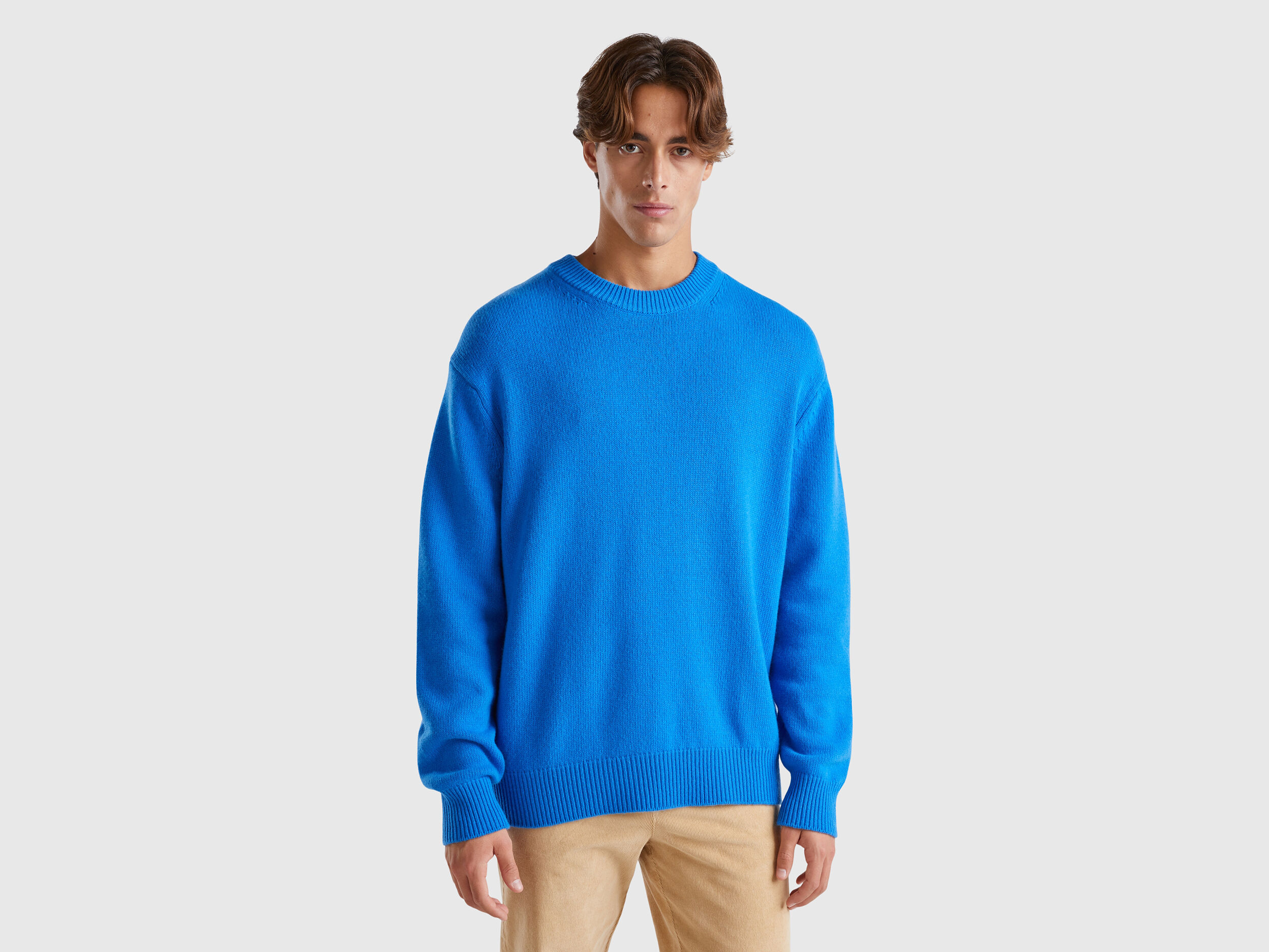Neon blue sweater new arrivals