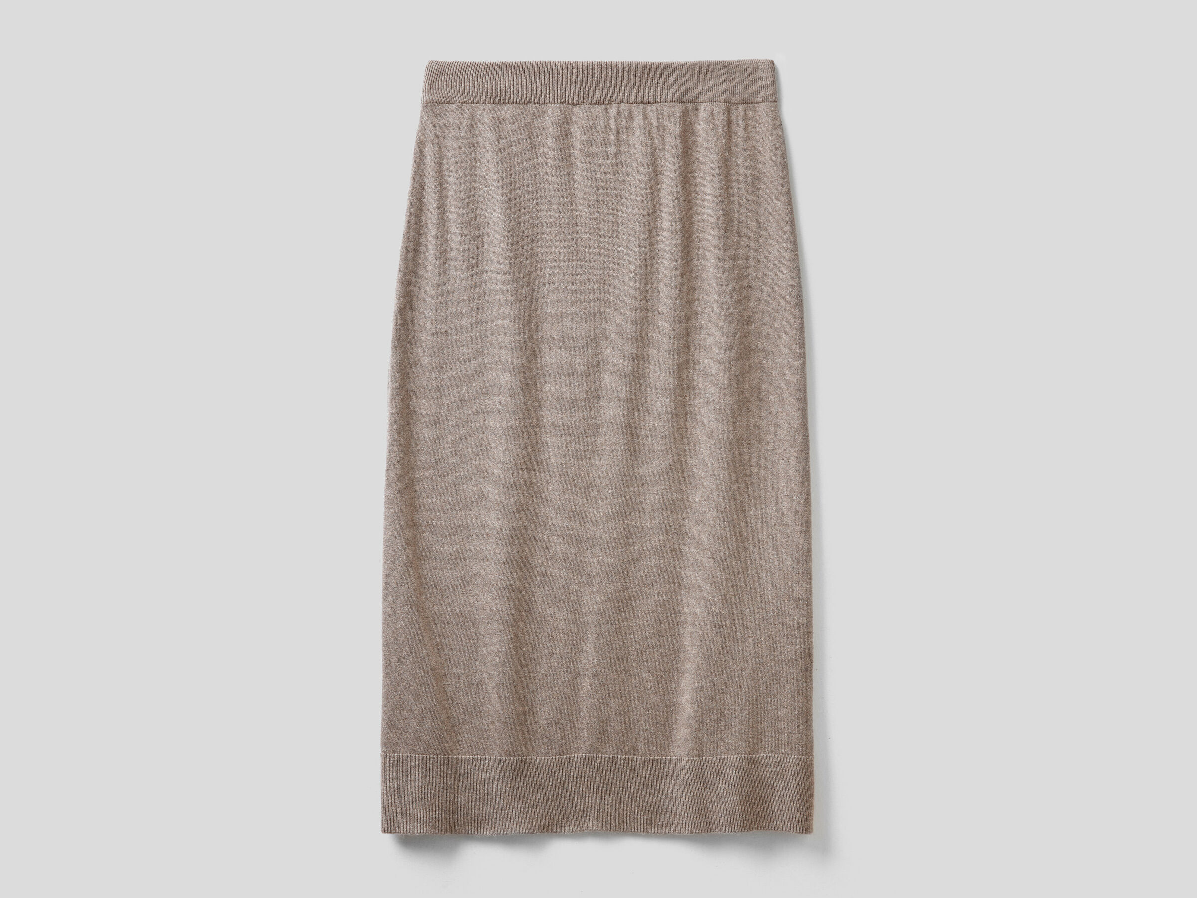 Skirt in silk and cashmere blend image number 5