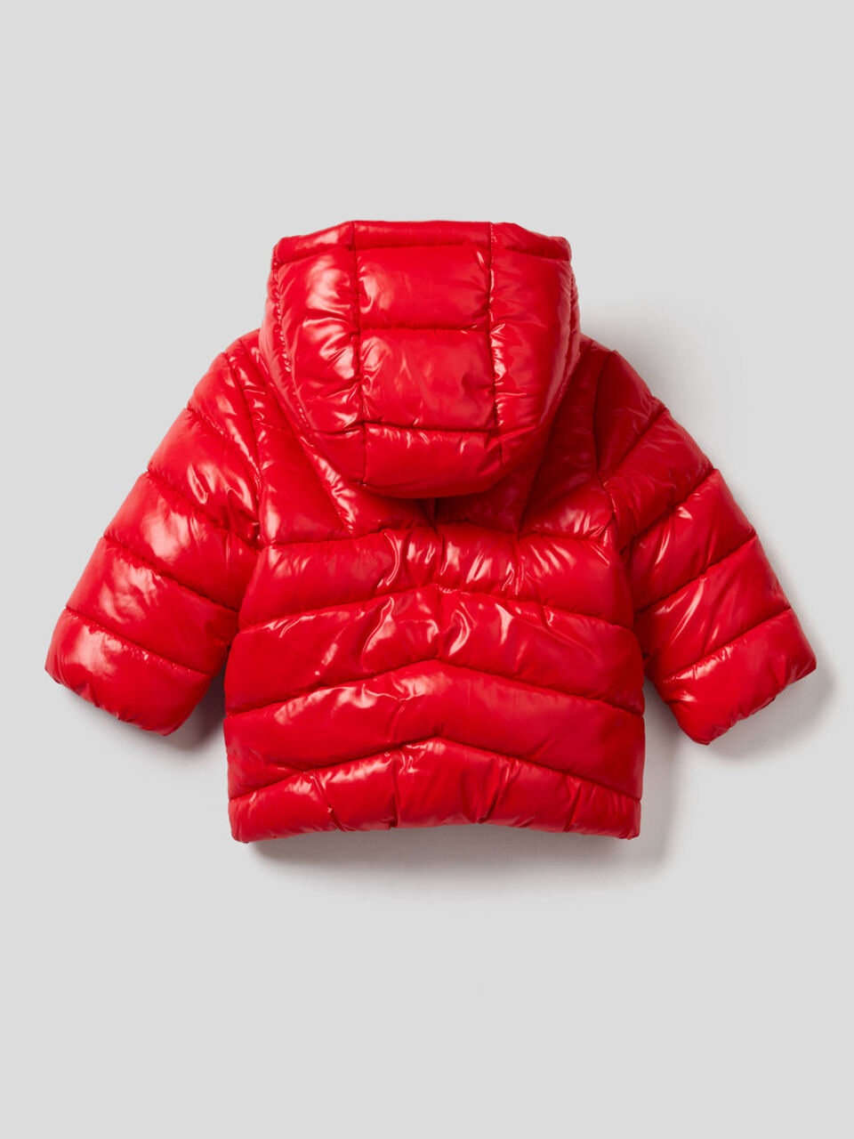 Padded jacket in recycled wadding image number 2