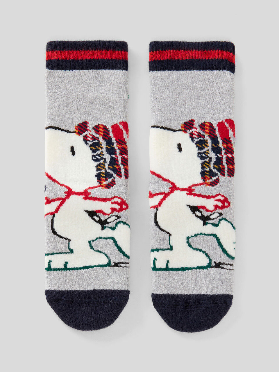 Calcetines navideños de Snoopy