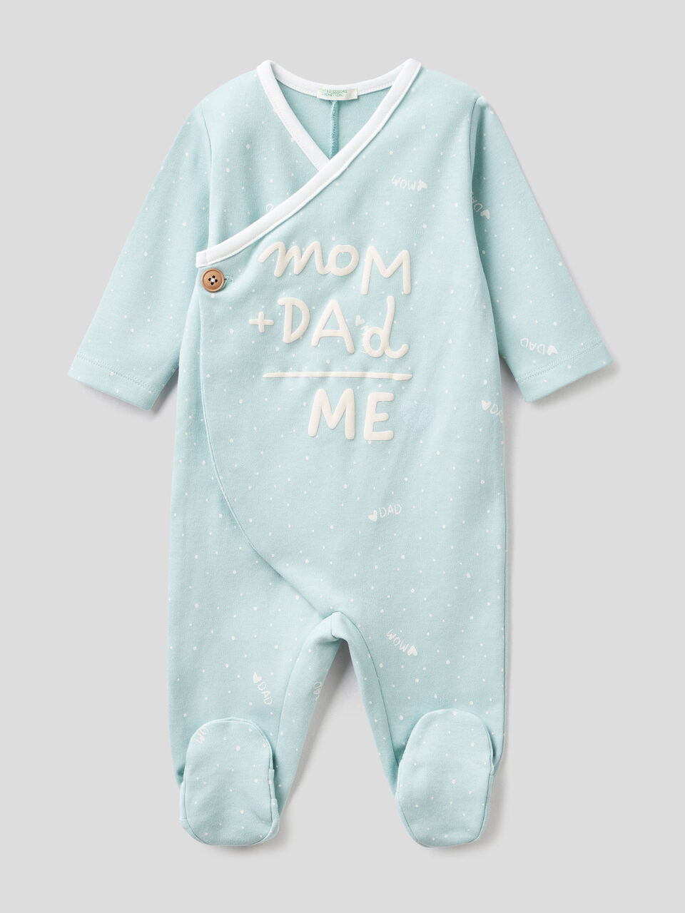 Onesie in pure organic cotton image number 1