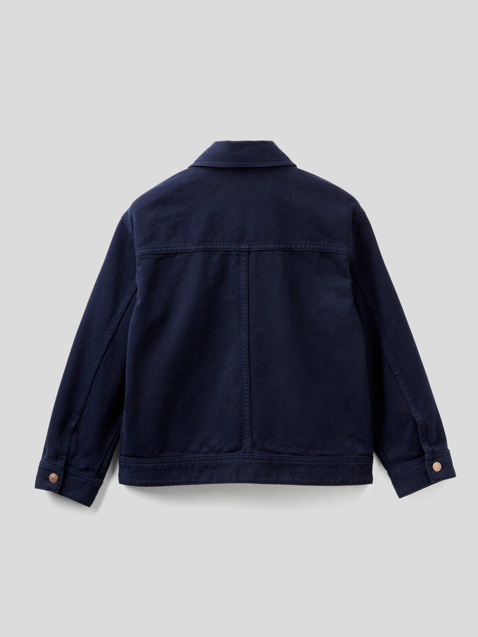 100% cotton denim jacket image number 2