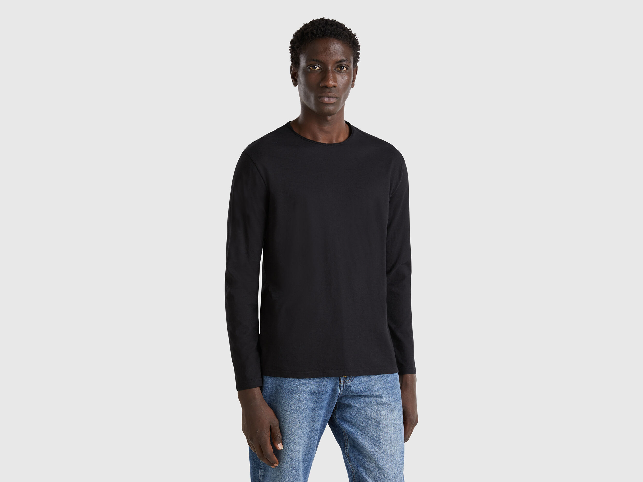 Men s Long Sleeve T shirts New Collection Benetton