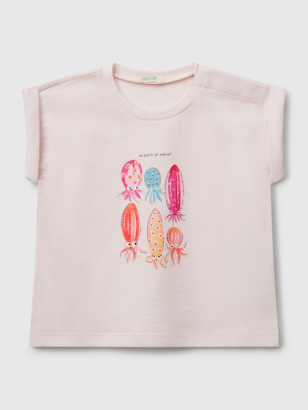 Camiseta de manga corta con estampado Recién nacidos