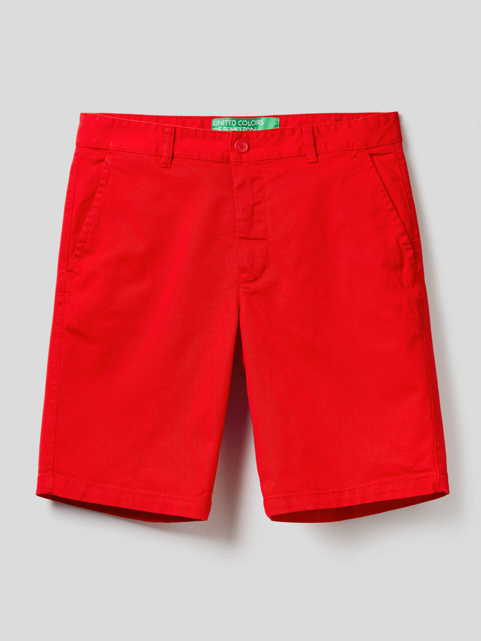 Bermudas chinos de algodón elástico image number null