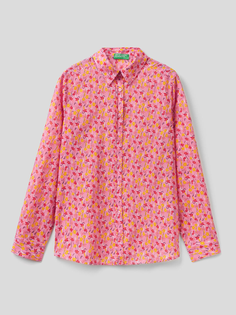 Camisa estampada de 100 % algodón image number 1