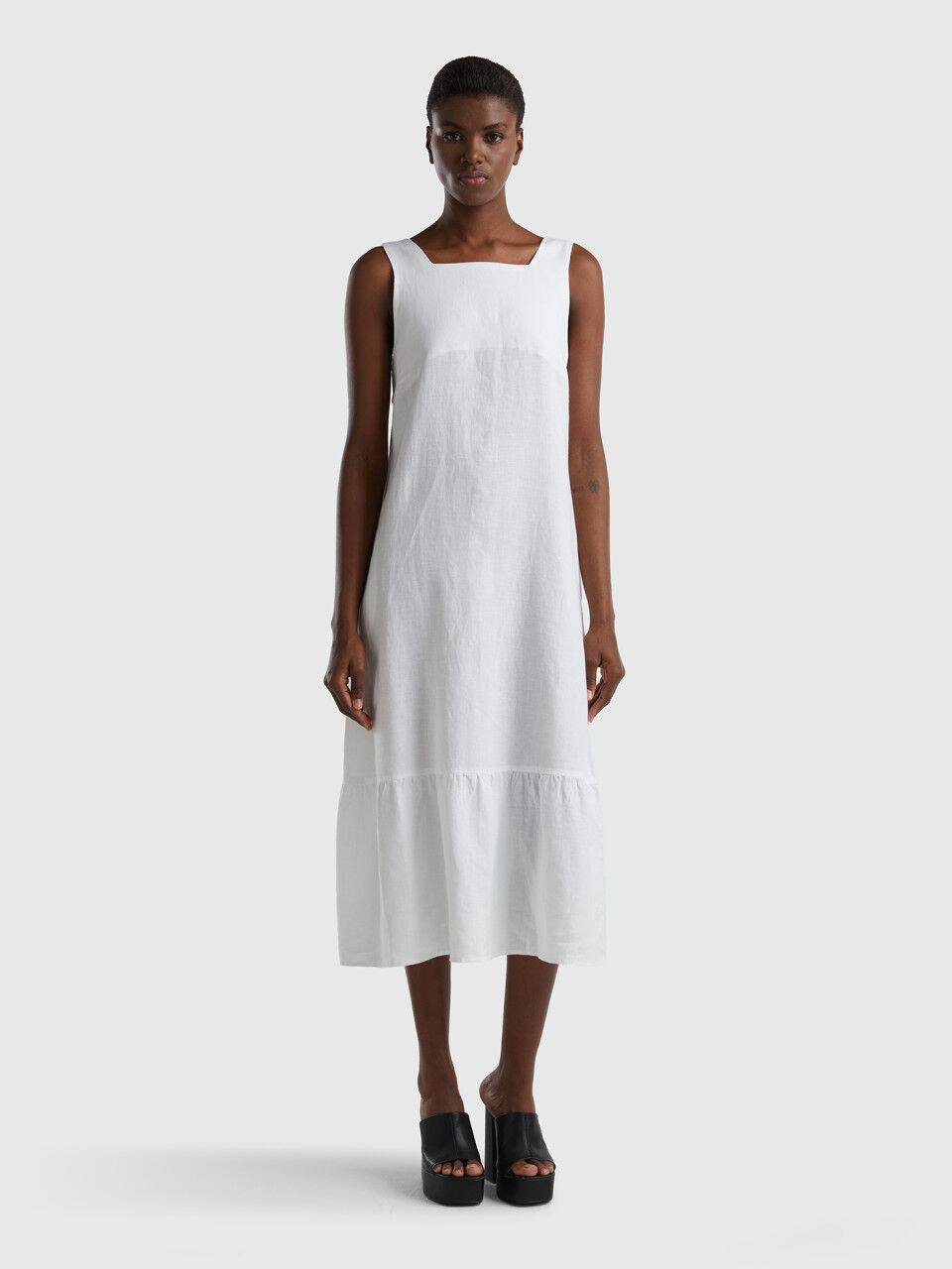 Vestidos largos benetton sales