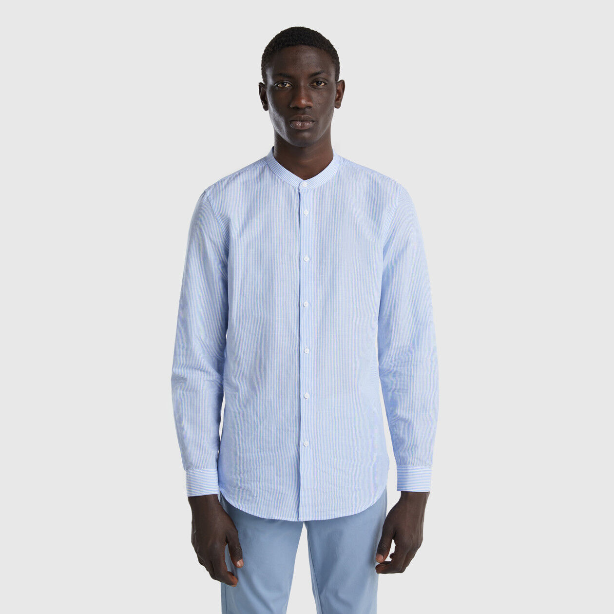 Chinese collar shirts for ladies discount