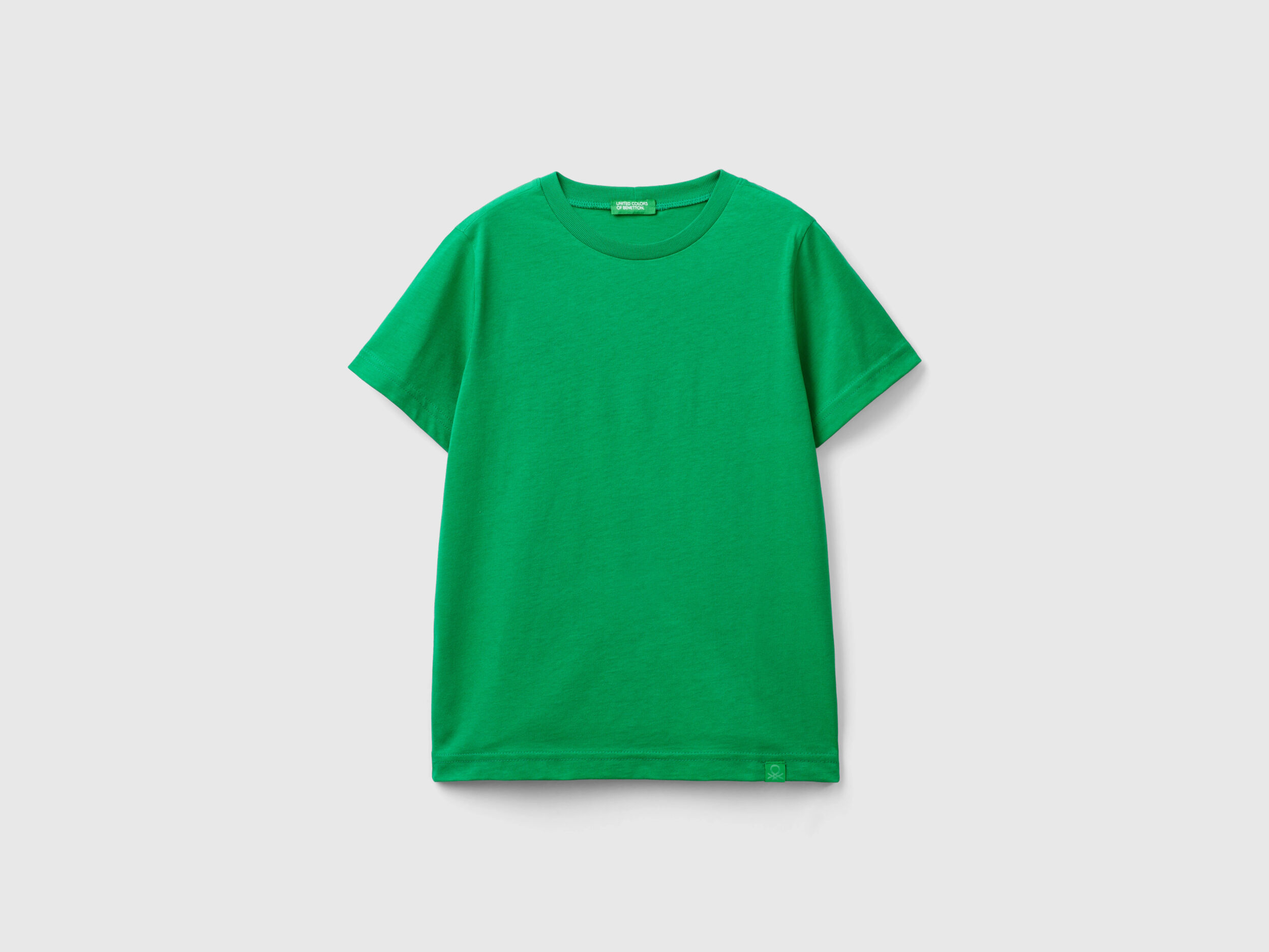 Organic cotton t shirt Green Benetton