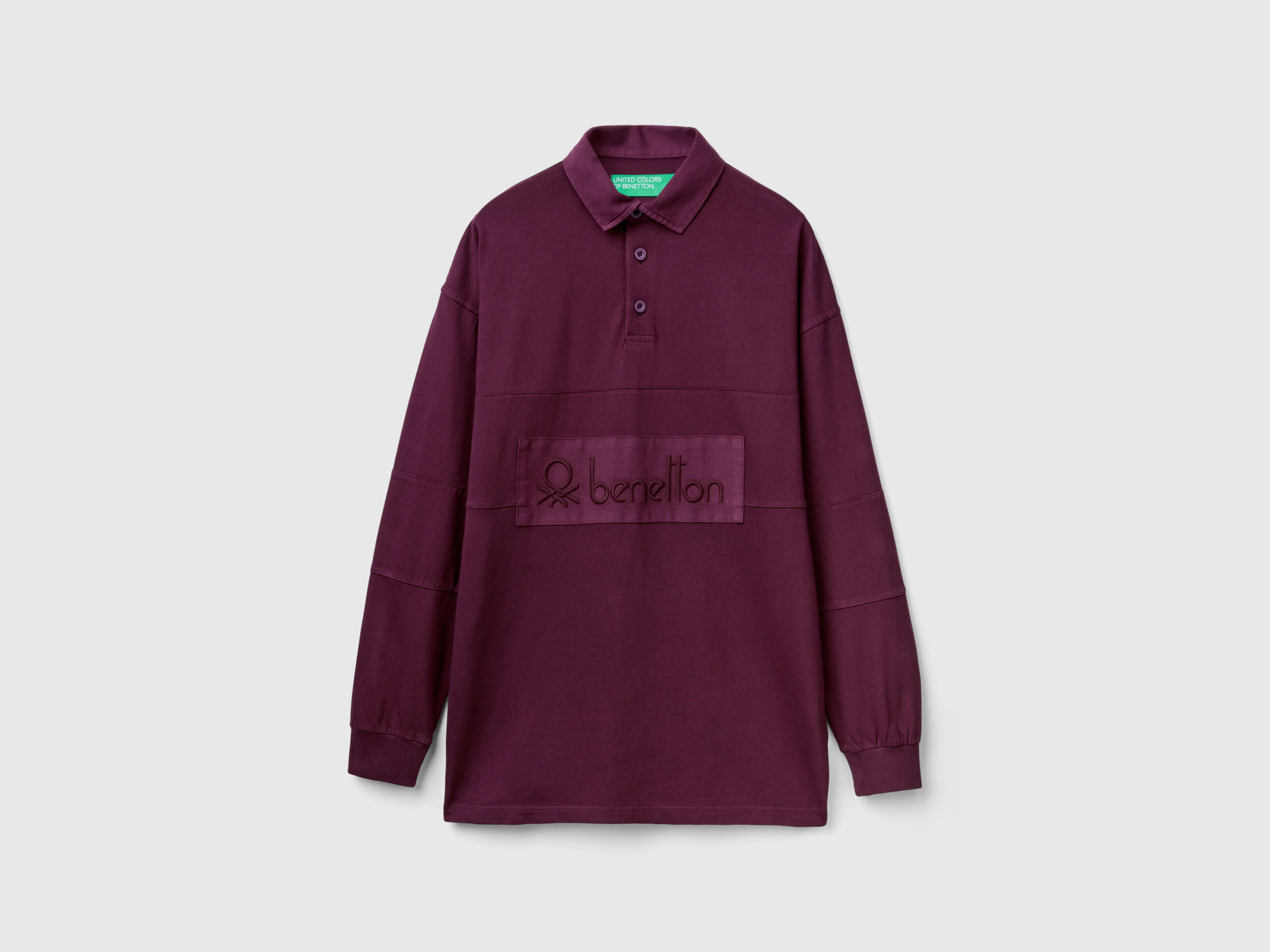 Benetton long sleeve polo store