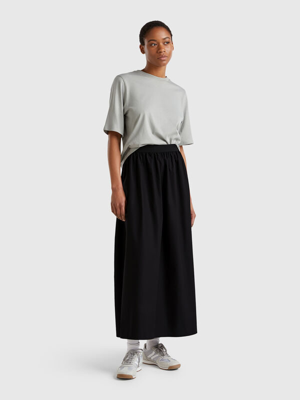 falda midi Mujer