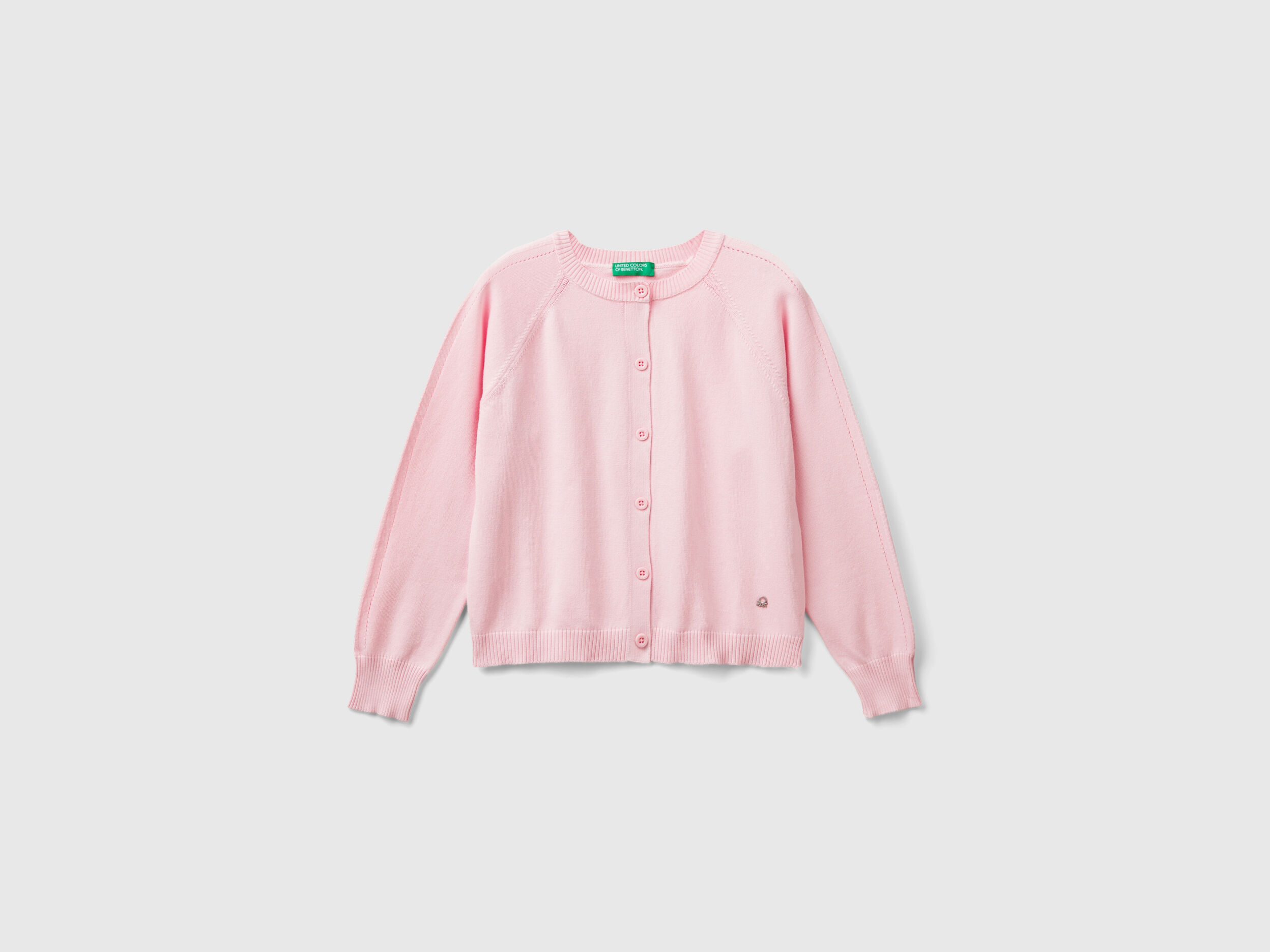 Girls light pink cardigan on sale