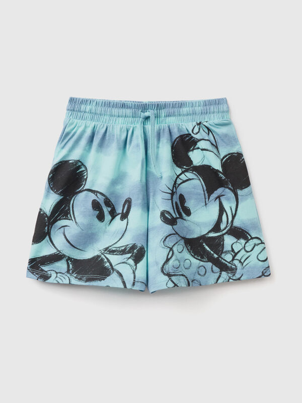 Pantalón corto tie-dye con estampado de Disney Niña