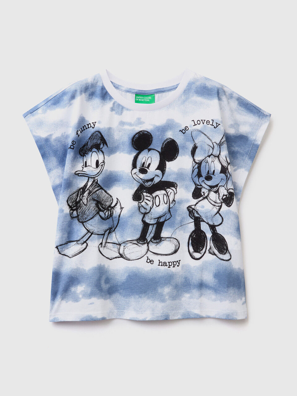Camiseta tie-dye con estampado de Disney