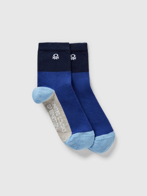 Calcetines color block